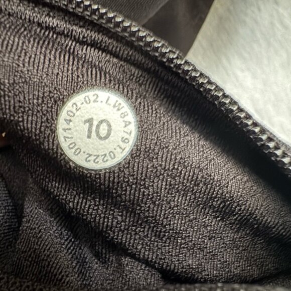 Lululemon Pace Rival Skirt (Tall) *4-way Stretch 15" Black Size 10 - Picture 3 of 4